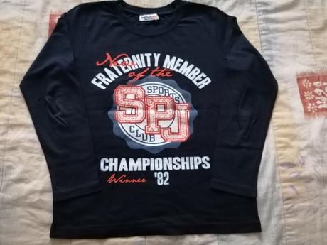 Chlapčenské tričko s dlhým rukávom 146 cm, 146