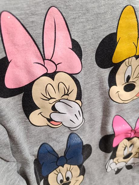 Tričko disney minnie 134/140, h&m,134