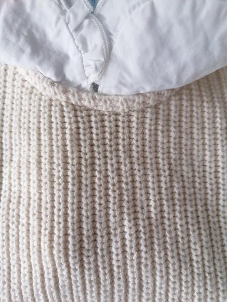 Svetrík so vsitou bluzkou, zara,86