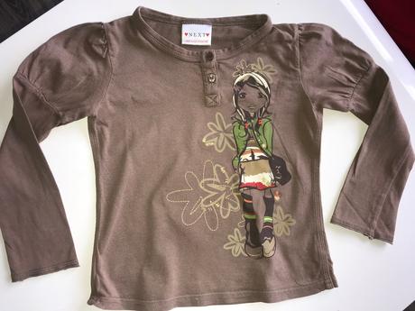 Tričko s dievčatkom next, next,104