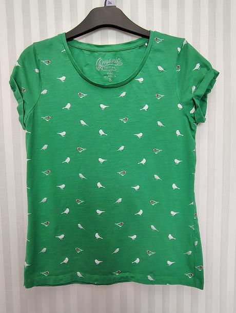 Dámsky zelený top so vzorom, esprit, s, esprit,s