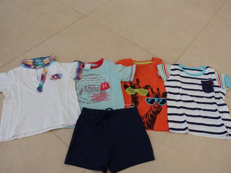Pekné trička s krátkym vel. 86 + kraťase, 86
