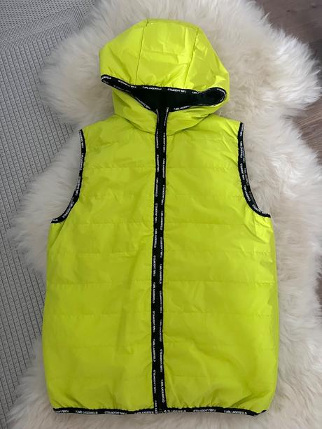 Original karl lagerfeld obojstranna vesta v174, 170