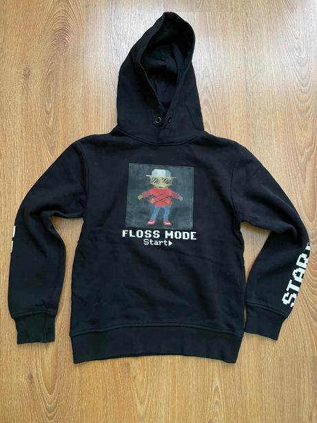 Minecraft mikina 133/140,8-10r, h&m,134