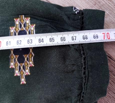 Tmavozelené vzorované šaty promod, promod,40