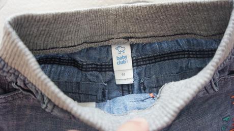 Rifľové kraťasy rybka, baby club,92