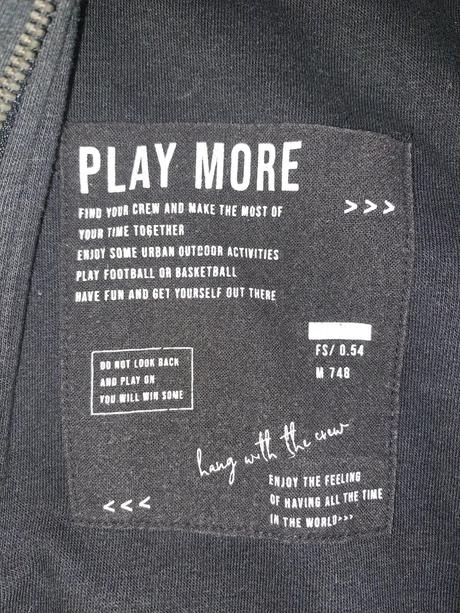 Mikina čierna na zips, pepperts,152