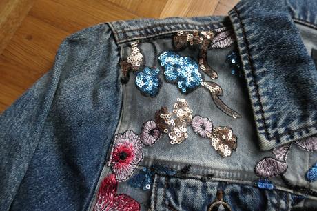 Desigual original nadherna,vysivana riflovka 38, desigual,38