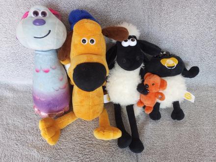 Hracky z filmu farmageddon a shaun the sheep, 