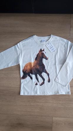 Tričko s koňom zn.zara, zara,140