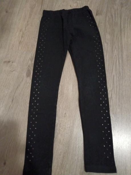 Zateplené legíny, h&m,128