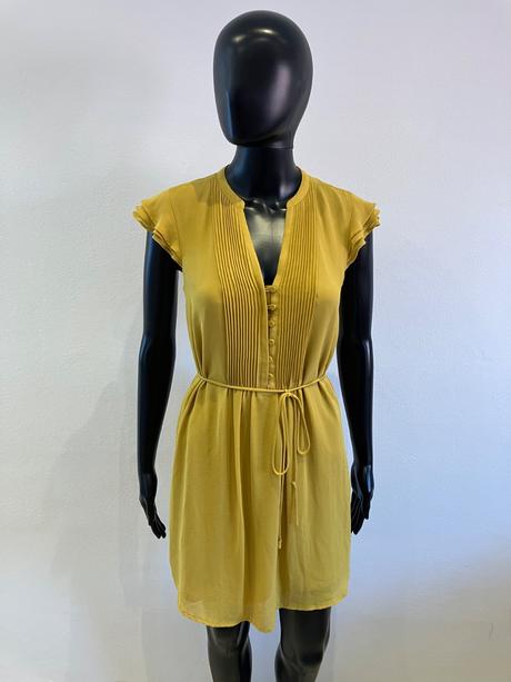 Dámske šaty horčicové h&m (xs), h&m,xs