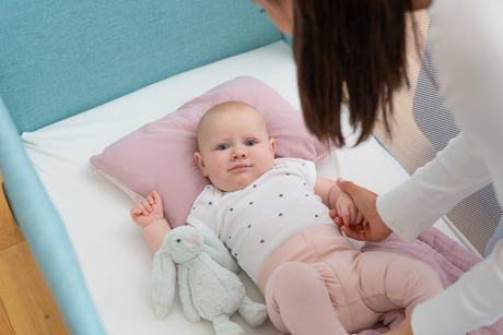 Caretero cestovná postieľka basic plus grey, šírka (cm): 60,dĺžka (cm): 120