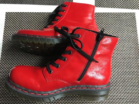 Členková obuv -baganče, rieker,37