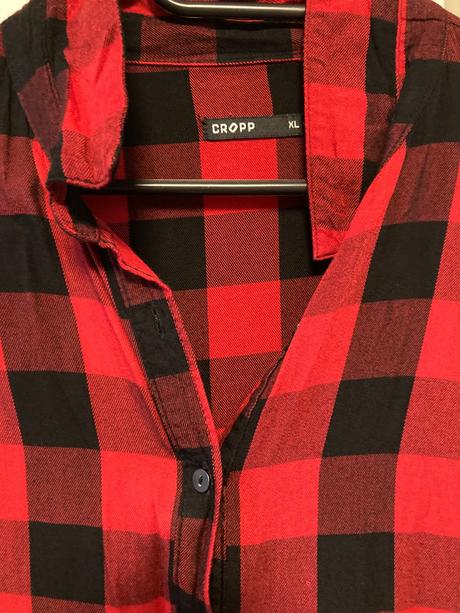 Krásna cropp košeľa, xl