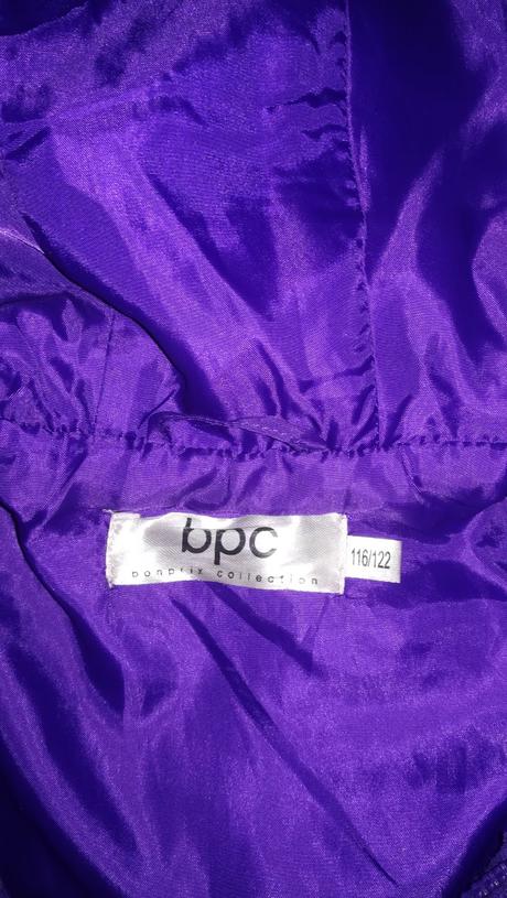 Kabatik fialovy, bonprix,116
