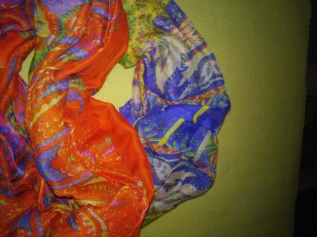 Veľká šatka kruhová, l