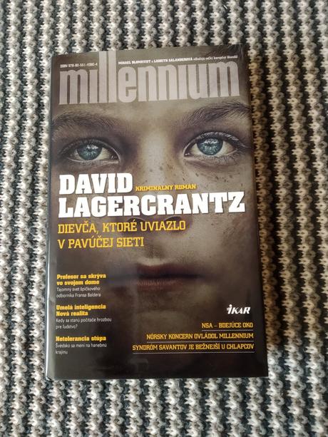 Lagercrantz - dievča,ktoré uviazlo v pavúčej sieti,