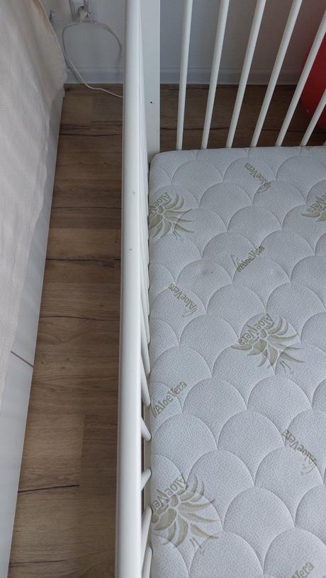 Ikea gulliver detská posteľ biela 60x120 cm, šírka (cm): 60,dĺžka (cm): 120