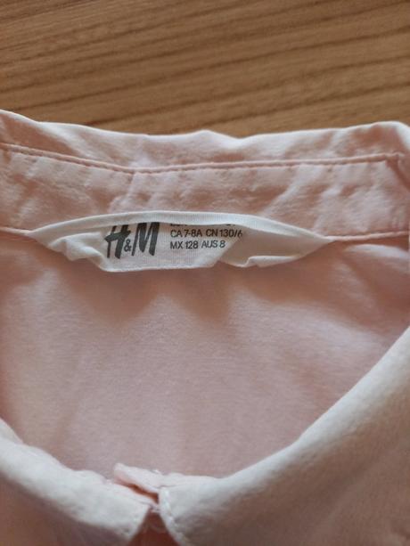 Košeľová blúzka, h&m,128