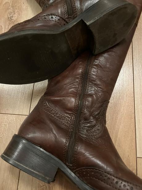 Čižmy kožené, 37