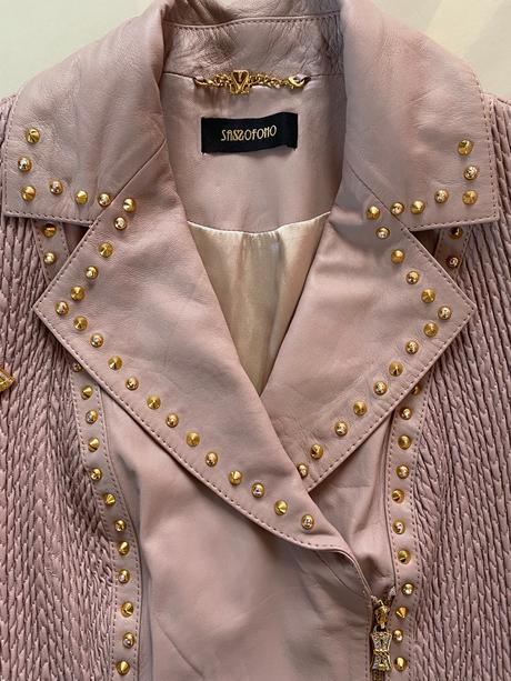 Kožená bunda sassofono, m