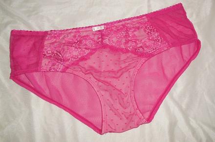 Romanticke nohavicky ruzove, xl