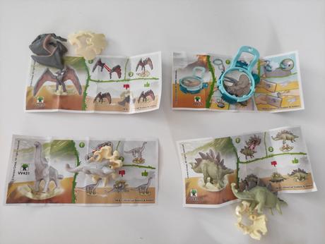 Jursky park z kinder joy, 