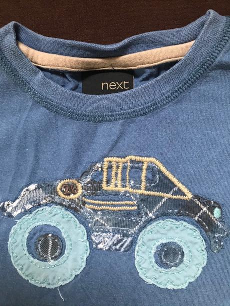 Tričko s autom, next,86