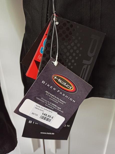 Dámska bunda na motorku s visačkou, s