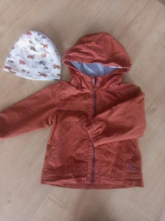 Bunda + čiapka h&m, reserved,86