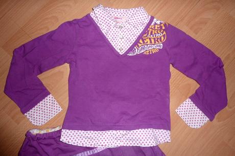 Kenvelo tričko-sukňa set, v. 4-6 rokov, kenvelo,116