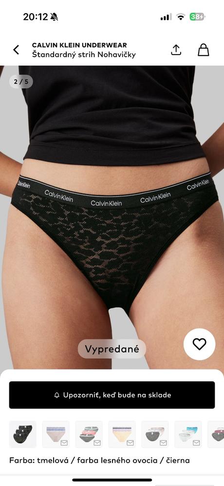 Nohavičky calvin klein 3-pack nové, calvin klein,s