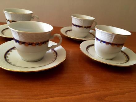 Sada porcelánové poháre natália, 