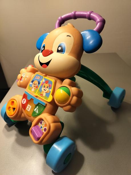 Chodítko fisher -price psík, 