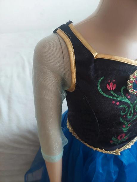 Anna frozen karnevalový komplet kostým veľ.98-104,