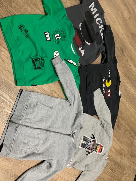 Mikinky zara hm lindex, 104–116