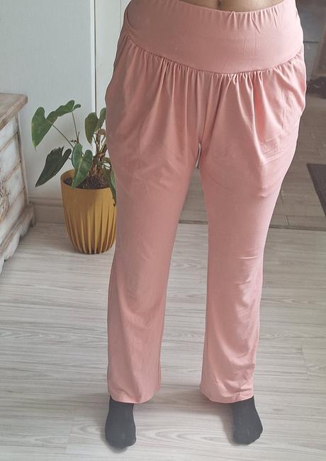 Lososové športové nohavice, m