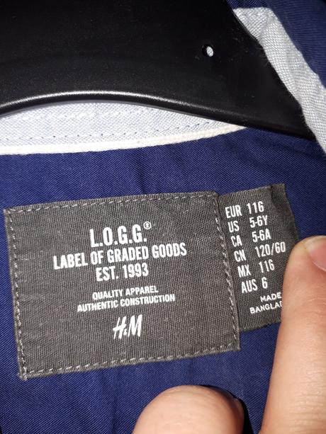 Košeľa pre fešaka, h&m,116