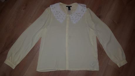 Bledožltá blúzka forever 21, m