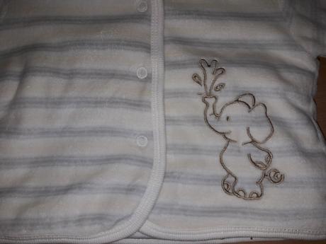 Zateplený dojčenská kabátik, 62