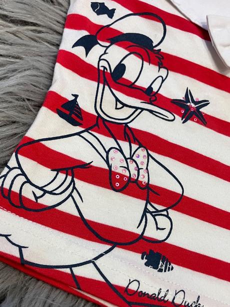 Dievčenské tričko s kačičkami 2 pack (68-74), original marines,68 / 74