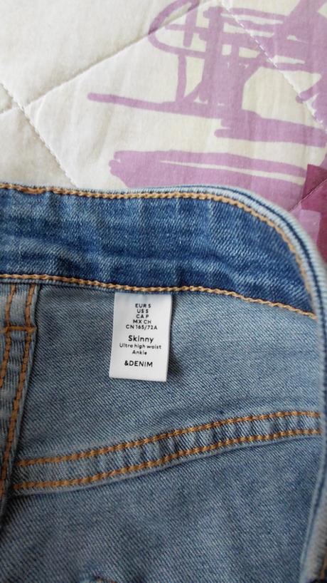 Slimfit rifle, h&m,s