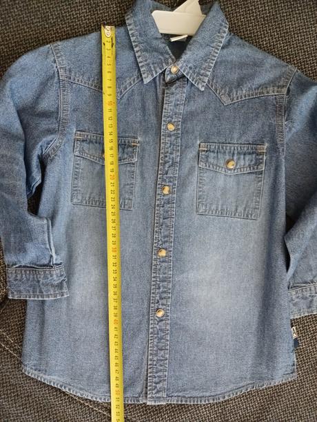 Frajerská riflová košeľa, adams,110