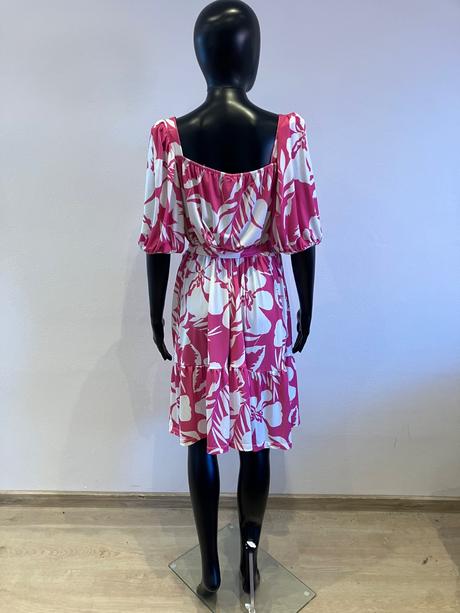 Dámske vzorované šaty bodyflirt (44-46), xxl