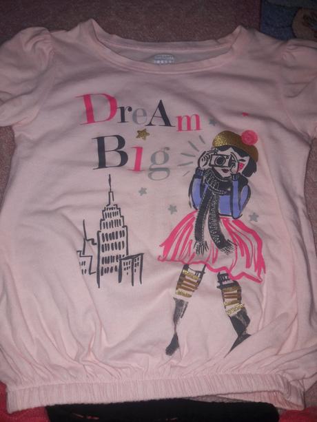 Komplet tricko+leginy/tutu sukna 2v1, old navy,110