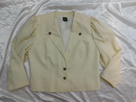 Pekny lanovy blejzer/sako ku kroju, 46