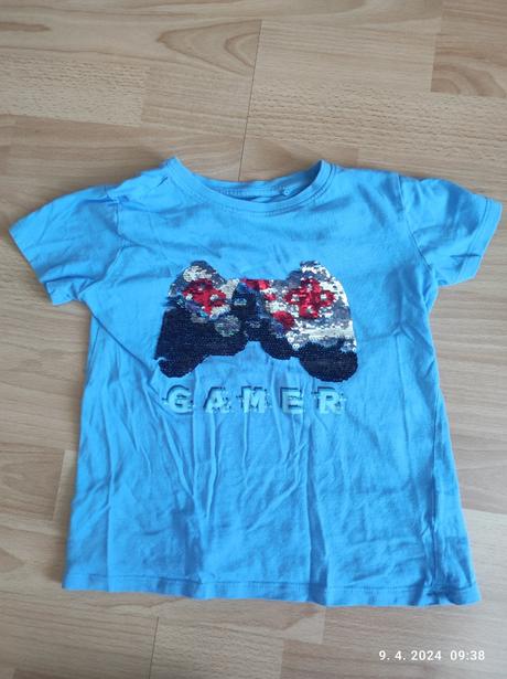 Krátke tričko 116, sinsay,116