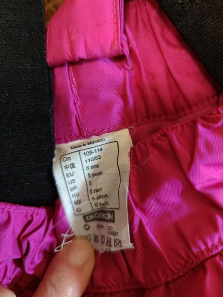 Oteplovačky, decathlon,116