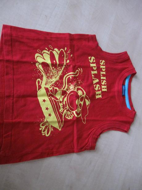 Tričko splish splash červené, cherokee,98